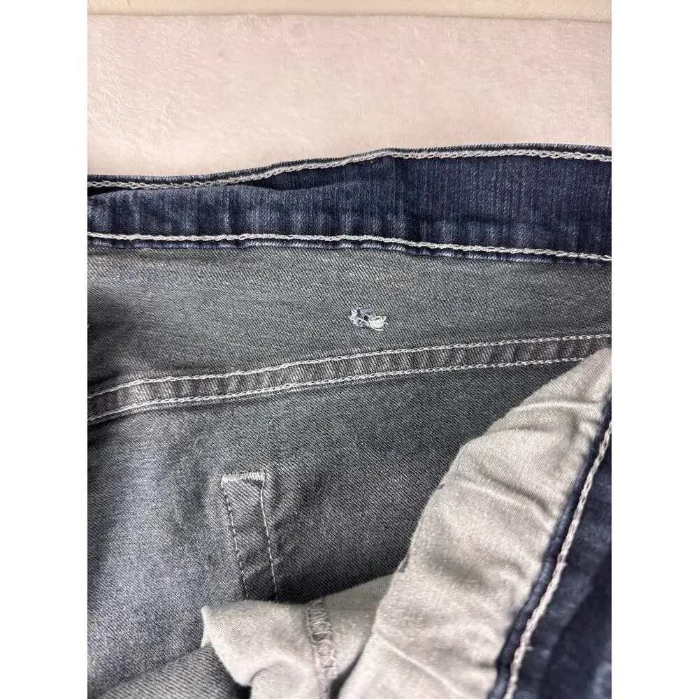 Levi's 559 Relaxed Straight Jeans Mens 40x30 Blue Dark Wash Stretch Denim